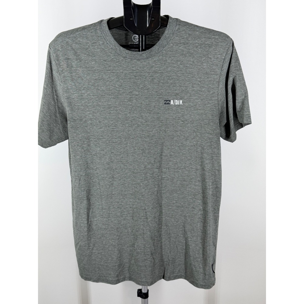 Billabong Adventure Division ADIV Mens Large Grey Recycler Performance T-Shirt L